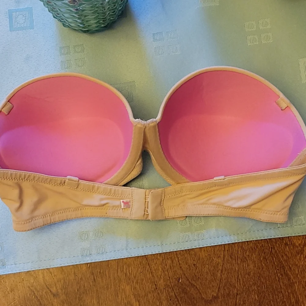 PINK Victoria Secret Strapless Bra